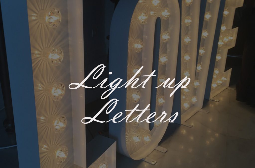 Light up Letters