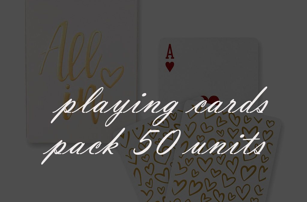 Playing Cards 50 units